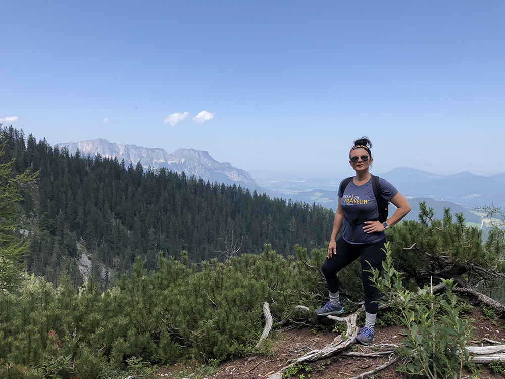 Anamaria: Hiking in Germany after receiving treatment