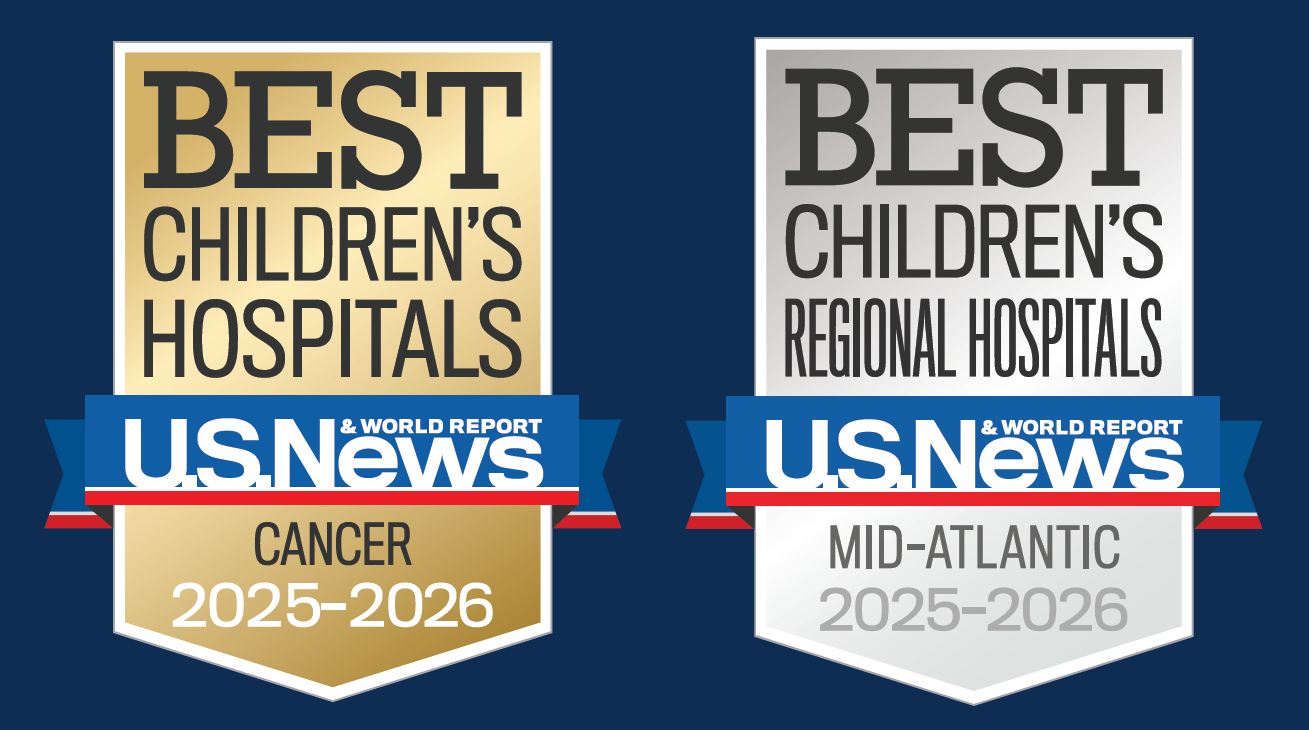 U.S. News & World Report Best Children's Hospitals badges