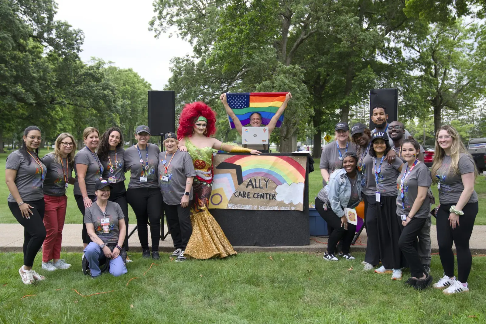 Pride events and our WMCH team