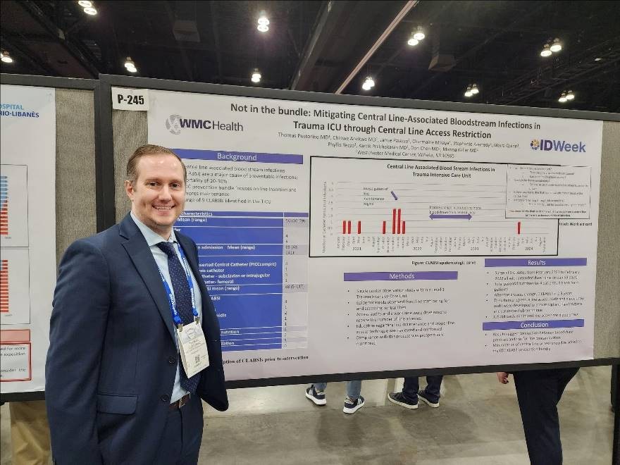 Infectious Disease fellow presents at Infectious Disease Week in 2024