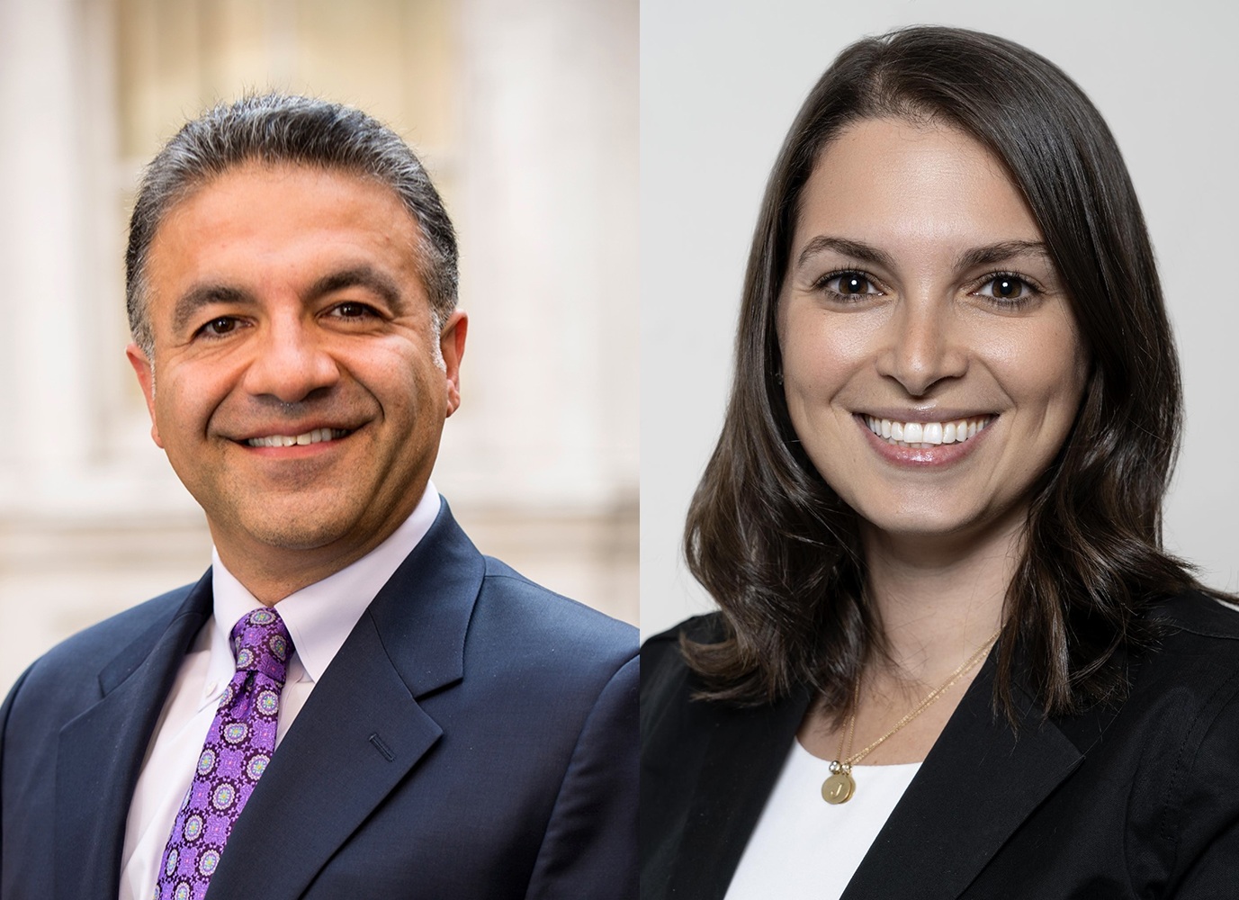 Sean Tedjarati, MD and Julia Keltz, MD portraits