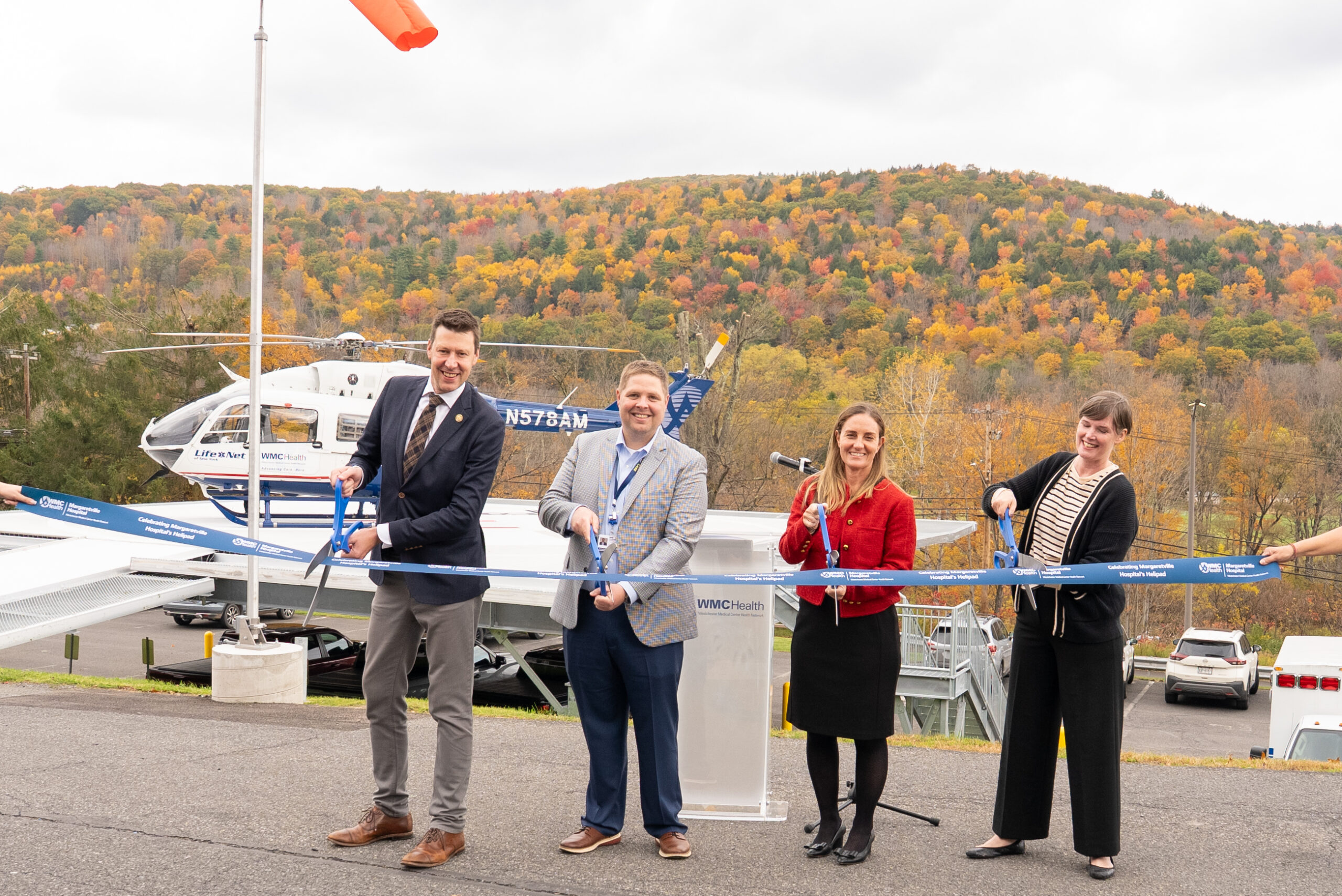 Margaretville-Hospital-Helipad-Ribbon-Cutting-ALM